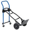 Harper Convertible Hand Truck, 3in1 Qck Chng, 8" Solid Rubber Tires, 500Lbs JDCJ8523